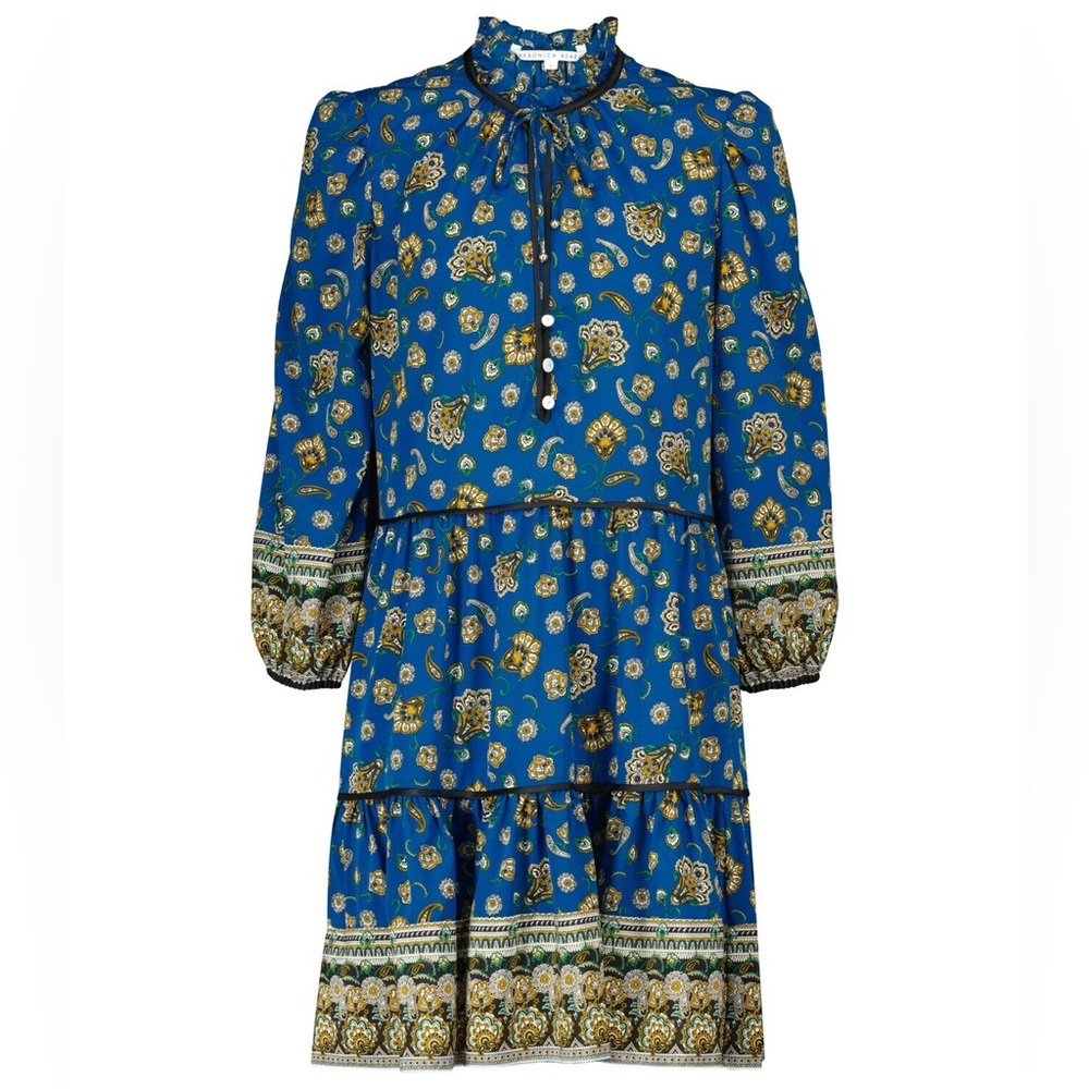VERONICA BEARD HAWKIN SILK MINI DRESS SIZE 2